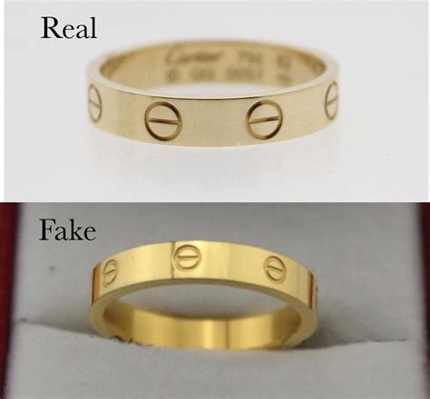 cartier ring fake